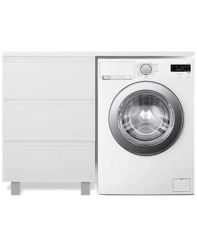 Тумба с раковиной Эстет Dallas Luxe 100 L ФР-00002317 Белая