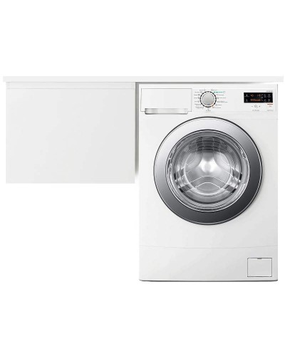 Тумба с раковиной Эстет Dallas Luxe 100 L ФР-00002321 подвесная Белая