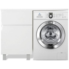 Тумба с раковиной Эстет Dallas Luxe 110 L ФР-00001965 Белая