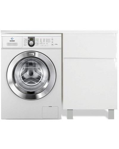 Тумба с раковиной Эстет Dallas Luxe 110 R ФР-00001966 Белая