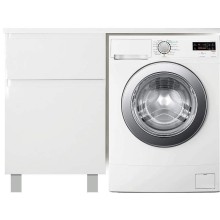 Тумба с раковиной Эстет Dallas Luxe 115 L ФР-00002298 Белая