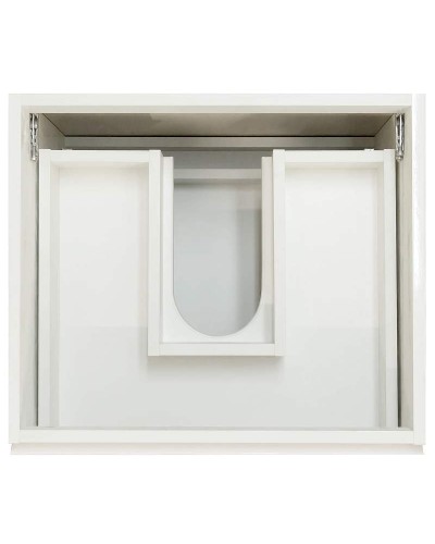 Тумба с раковиной Эстет Dallas Luxe 115 L ФР-00002300 Белая