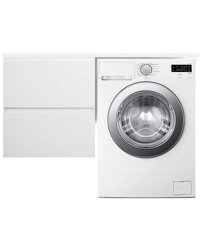 Тумба с раковиной Эстет Dallas Luxe 115 L ФР-00002296 подвесная Белая