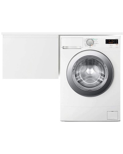 Тумба с раковиной Эстет Dallas Luxe 140 L ФР-00002928 подвесная Белая