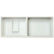 Тумба с раковиной Эстет Dallas Luxe 105 L ФР-00009678 подвесная Белая