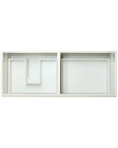 Тумба с раковиной Эстет Dallas Luxe 105 L ФР-00009678 подвесная Белая