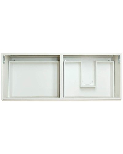 Тумба с раковиной Эстет Dallas Luxe 105 R ФР-00009679 подвесная Белая