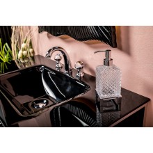 Тумба под раковину Boheme Armadi Art Monaco 100 866-100-BCR Черная Хром