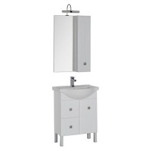 Тумба под раковину Aquanet Стайл 75 181499 Белая