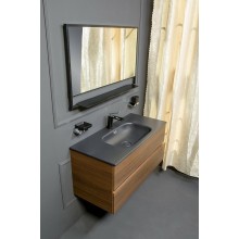 Тумба под раковину Boheme Armadi Art Vallessi 100 837-100-D подвесная Dark Oak