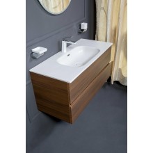 Тумба под раковину Boheme Armadi Art Vallessi 100 837-100-D подвесная Dark Oak