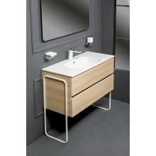 Тумба под раковину Boheme Armadi Art Vallessi 100 837-100-L подвесная Light Oak