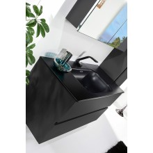 Тумба под раковину Boheme Armadi Art Vallessi 100 837-100-A mat подвесная Антрацит матовый