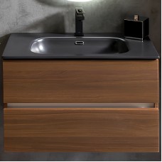 Тумба под раковину Boheme Armadi Art Vallessi 80 837-080-D подвесная Dark Oak