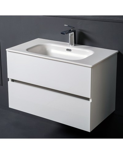 Тумба под раковину Boheme Armadi Art Vallessi 80 837-080-W подвесная White