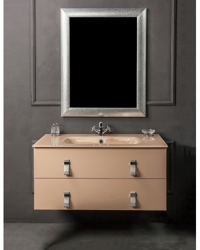 Тумба под раковину Boheme Armadi Art NeoArt 100 831-100-CP подвесная Cappucino