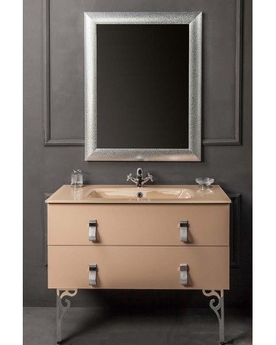 Тумба под раковину Boheme Armadi Art NeoArt 100 831-100-CP подвесная Cappucino