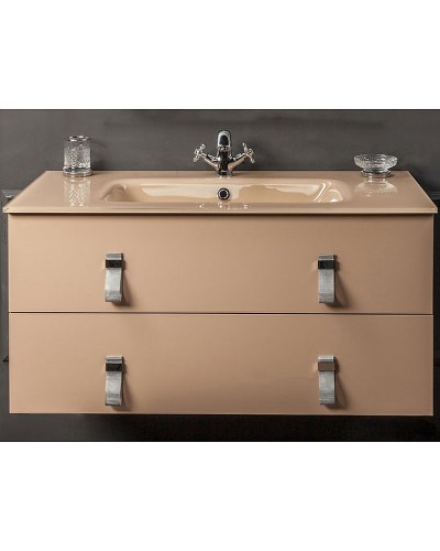 Тумба под раковину Boheme Armadi Art NeoArt 100 831-100-CP подвесная Cappucino