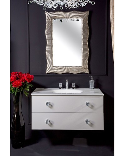 Тумба под раковину Boheme Armadi Art NeoArt 100 831-100-WH подвесная White