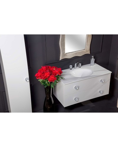 Тумба под раковину Boheme Armadi Art NeoArt 100 831-100-WH подвесная White