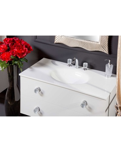 Тумба под раковину Boheme Armadi Art NeoArt 100 831-100-WH подвесная White