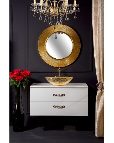 Тумба под раковину Boheme Armadi Art NeoArt 100 831-100-WH подвесная White