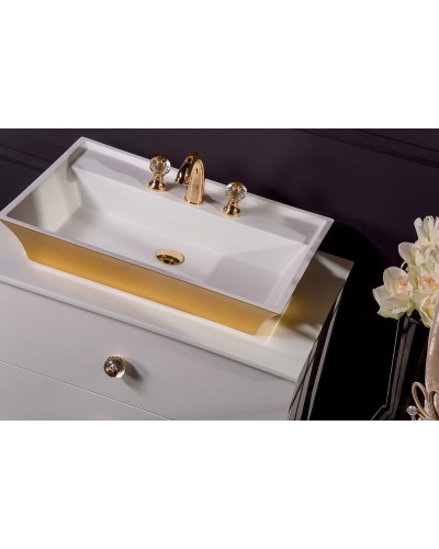 Тумба под раковину Boheme Armadi Art NeoArt 80 831-080-WH подвесная White