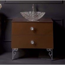 Тумба под раковину Boheme Armadi Art NeoArt 80 831-080-DB подвесная Dark Brown