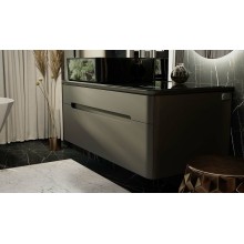 Тумба под раковину Jorno Shine 100 Shi.01.100-M/P/A подвесная Антрацит