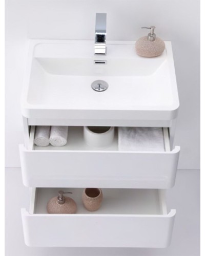Тумба под раковину BelBagno Energia-N 60 подвесная Белая