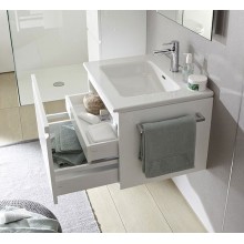 Тумба с раковиной Laufen Pro S 80 подвесная Белая матовая