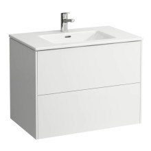 Тумба с раковиной белый матовый 80 см Laufen Base 8.6496.1.260.104.1