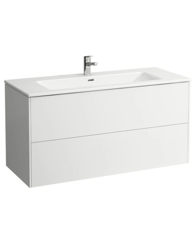 Тумба с раковиной белый матовый 120 см Laufen Base 8.6496.3.260.104.1
