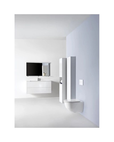 Тумба с раковиной белый глянец 120 см Laufen Base 8.6496.3.261.104.1