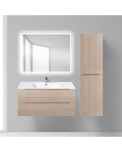 Тумба под раковину BelBagno Etna 100 ETNA-1000-2C-SO-RG-P подвесная Rovere Grigio