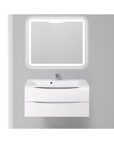 Тумба под раковину BelBagno Marino 100 MARINO-1000-2C-SO-BL-P подвесная Bianco Lucido