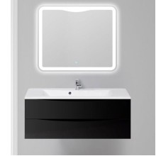 Тумба под раковину BelBagno Marino 120 MARINO-1200-2C-SO-NL-P подвесная Nero Lucido