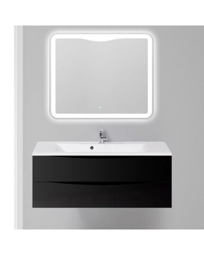 Тумба под раковину BelBagno Marino 120 MARINO-1200-2C-SO-NL-P подвесная Nero Lucido