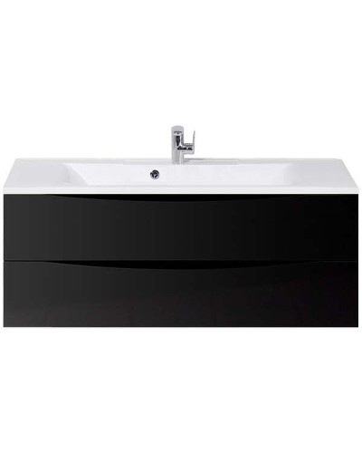 Тумба под раковину BelBagno Marino 120 MARINO-1200-2C-SO-NL-P подвесная Nero Lucido