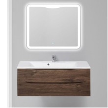 Тумба под раковину BelBagno Marino 120 MARINO-1200-2C-SO-RW-P подвесная Rovere Moro