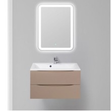 Тумба под раковину BelBagno Marino 80 MARINO-800-2C-SO-CL-P подвесная Capucino Lucido