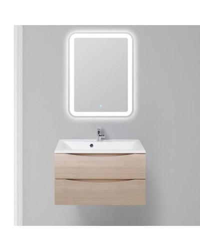 Тумба под раковину BelBagno Marino 80 MARINO-800-2C-SO-RG-P подвесная Rovere Grigio