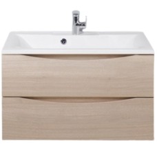 Тумба под раковину BelBagno Marino 80 MARINO-800-2C-SO-RG-P подвесная Rovere Grigio