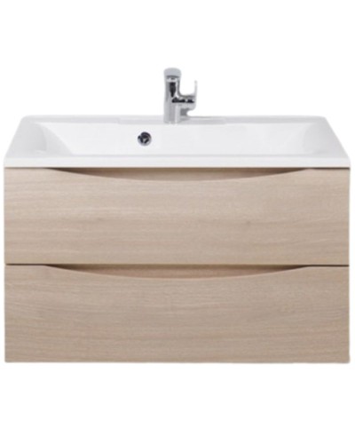 Тумба под раковину BelBagno Marino 80 MARINO-800-2C-SO-RG-P подвесная Rovere Grigio