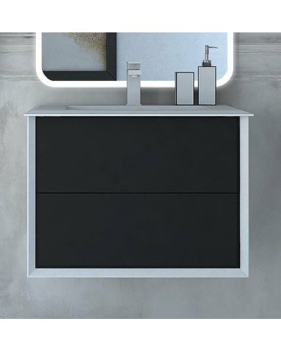 Тумба под раковину Cezares Bellagio 70 54715 подвесная Grafite