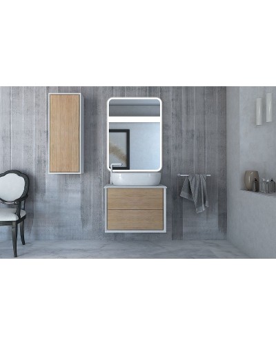 Тумба под раковину Cezares Bellagio 70 54716 подвесная Rovere tabacco