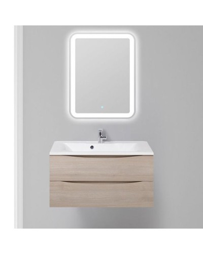 Тумба под раковину BelBagno Marino 90 MARINO-900-2C-SO-RG-P подвесная Rovere Grigio