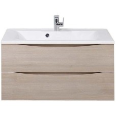 Тумба под раковину BelBagno Marino 90 MARINO-900-2C-SO-RG-P подвесная Rovere Grigio