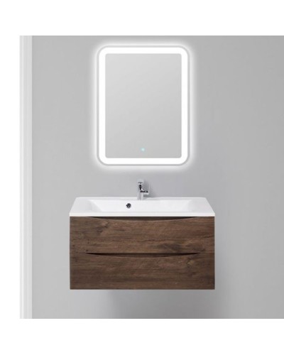 Тумба под раковину BelBagno Marino 90 MARINO-900-2C-SO-RW-P подвесная Rovere Moro