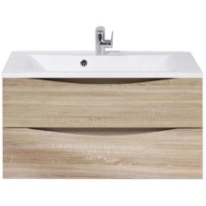 Тумба под раковину BelBagno Marino 90 MARINO-900-2C-SO-WO-P подвесная Rovere Bianco